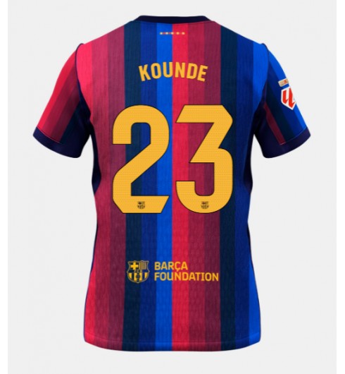Barcelona Jules Kounde #23 Domácí Dres 2026-27 Krátký Rukáv Barcelona Jules Kounde #23 Domácí Dres 2026-27 Krátký Rukáv